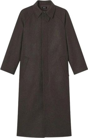 A.P.C. A.p.c. - Gaia Jas - Dames - Mantels - Bruin - Maat: XS