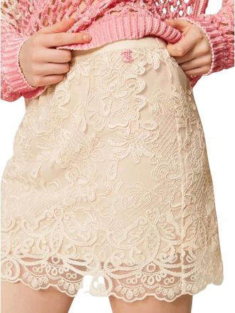 Twinset Donna, Gonne, Beige, S, new