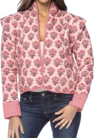 Tolani Jago Jacket In Pink