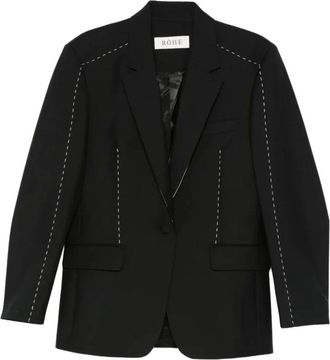 R&oacute;he Mujer, Chaquetas, Negro, Talla: M