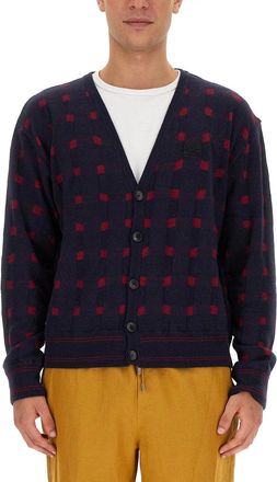Etro V-Neck Cardigan-Uomo