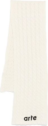 Arte Sciarpa in maglia - Toni neutri