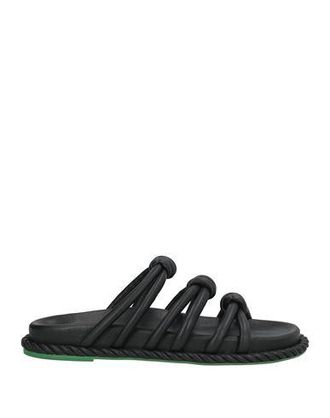 Farm Rio BLACK TIE FLAT SANDAL