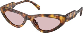 Miu Miu MUB11SU 14L4I0 Womens Sunglasses Tortoiseshell Size 55