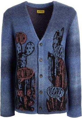 Market GROWTH MARKET JACQUARD CARDIGAN