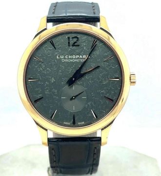 Chopard Pre-owned Chopard L.U.C. Xps Green Dial Mens Watch 161948-5002
