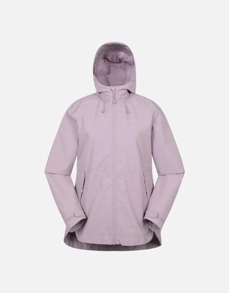 Mountain Warehouse Womens Mountain Warehouse Womens/Ladies Canyon Waterproof Jacket - Purple - Size: 12