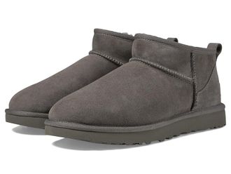UGG Classic Ultra Mini Womens Shoes Grey : 12 B - Medium, Sheepskin