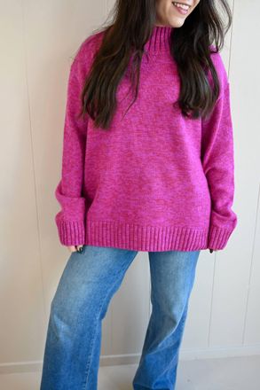 FRNCH Sloat Avenue Sweater In Fuchsia