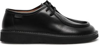 Loewe Faro Leather Derby Shoes - Black - 45 (IT45 / UK11)