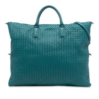 Bottega Veneta Pre-owned Bottega Veneta Maxi Nappa Intrecciato Convertible Tote B00767611U