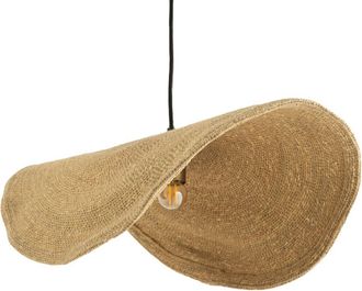 Rendez-Vous Déco Lámpara de techo de material natural y metal D91 cm