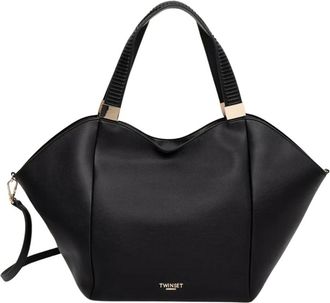 Twinset Tote Bag - Dames - Shoppers - Zwart - ONE Size - Leer - Tassen