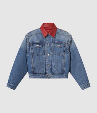 Isabel Marant Veste Devyn Blue, D&eacute;fil&eacute;