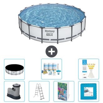 Bestway Piscina Bestway Steel Pro Max Redonda - 549x122 Cm - 8-piezas S536