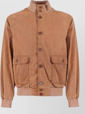 Aspesi il solito high collar zip jacket