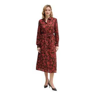 Benetton Dames, Jurken, Veelkleurig, Maat: M Viscose