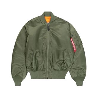 Alpha Industries Donna, Giacche, Verde, XL, new