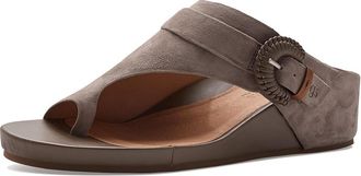Gentle Souls Galina Womens Wedge Shoes Grey Suede : 6.5 M, Synthetic