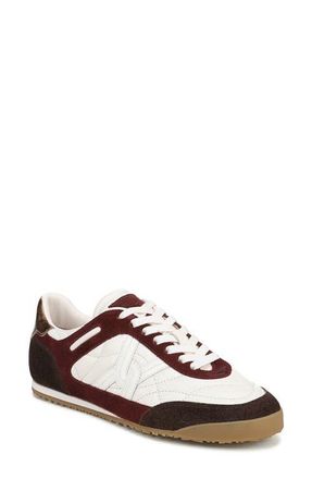 Veronica Beard Natalia Slip-On Sneaker in Gold Burgundy Espresso at Nordstrom, Size 9.5