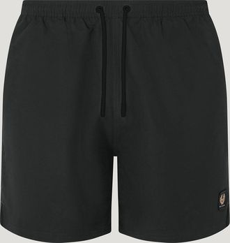 Belstaff Clipper Swimshort Mens Tiller Cloth Black Size 2XL