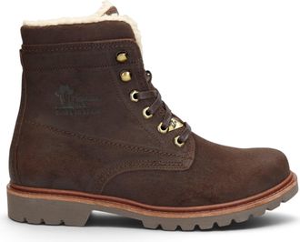 Panama Jack Waterdichte Veterboots van Bruin Leer voor Heren - P03-Aviator C41