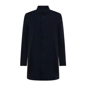 Roberto Ricci Design Single-Breasted Coats, male, Blue, Size: 2XL Montecristo Light Dust Jacket
