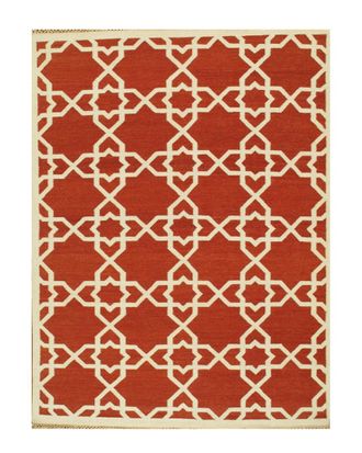 Pasargad Home Kilim Hand-Woven Rug