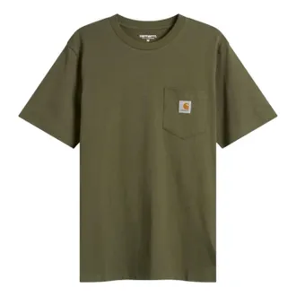 Carhartt Work in Progress Pocket Short Sleeve T-Shirt Khaki I030434-11-XX