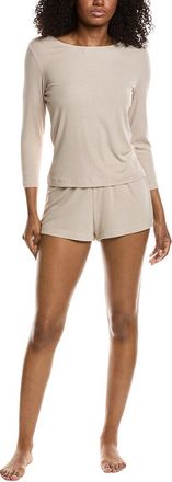 Natori 2pc Rib Essential Pajama Set