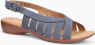 Hotter Womens Sundown Womens Wide Fit Sandals - Navy - Size: 4.5