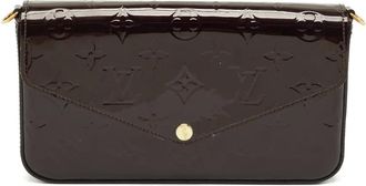 Louis Vuitton Clutch F&eacute;licie Monogram Vernis - Rosso