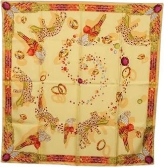 Cartier Pre-owned Vintage Silk Scarf - - Pre-owned - Donna - Multicolore - ONE SIZE