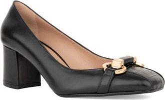 Sergio Moretti Pumps - Dames - Pumps - Zwart - 37 EU - Leer - Schoenen
