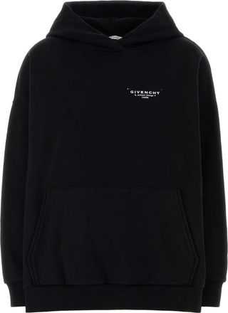 Givenchy Black Cotton Oversize Sweatshirt