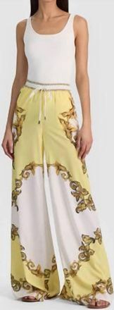 Alice & Olivia Ojai Wide Leg Pants In Multicolor