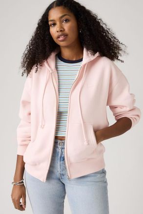 Levi's Everyday Full-Zip Hoodie - Donna - XL - Rosa / Crystal Pink