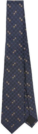 Gucci GG Supreme-pattern Silk Tie