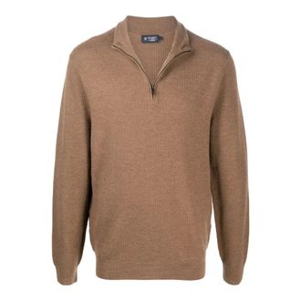 Hackett Maglia a collo alto - - Knitwear - Uomo - Marrone - L