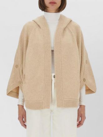 Max Mara hooded cardigan vals relaxed silhouette
