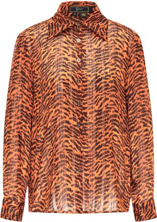 Faina Blouse Dames oranje