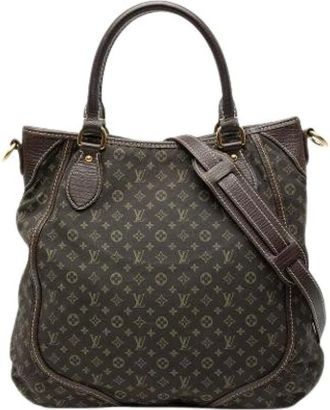 Louis Vuitton Pre-owned Handbags, female, Brown, Size: ONE SIZE Pre-owned Leather Handbag