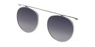 Sting AST420N Clip-On Only Polarized 579P Mens Sunglasses Silver Size 50