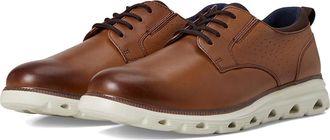 Johnston & Murphy Jenkins Plain Toe Mens Shoes Brown Leather : 10.5 M (D)