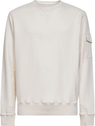 MC2 Saint Barth Crewneck Sweatshirt - Heren - Sweatshirts - Beige - M - Katoen - Hoodies & sweatvesten