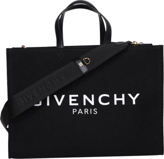 Givenchy Medium G-Tote - Dames - Shoppers - Zwart - ONE Size - Katoen - Tassen
