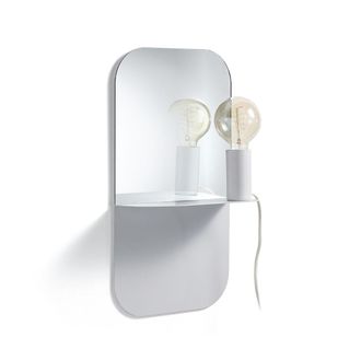 tomasucci MAGIC SHELF lamp / shelf / mirror, white