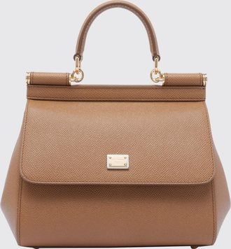 Dolce & Gabbana Borsa a mano mini Sicily in pelle di vitello a grana