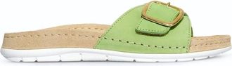 Rohde Groene Sandaal - Modieuze Stijl - Dames - Sandalen - Groen - 37 EU - Schoenen