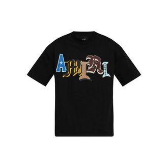 Amiri Logo-appliqu&eacute; T-shirt